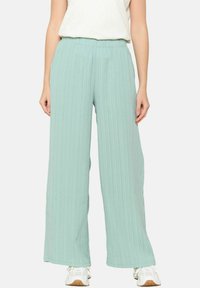 EMBOSSED  - Hlače - mint green