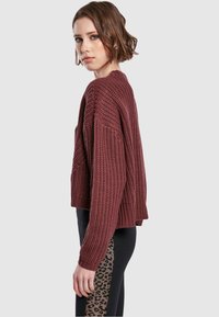 Urban Classics WIDE OVERSIZE  - Pullover - cherry