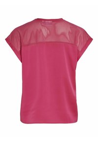 VILA VIELLETTE O-NECK - Bluse - cabaret
