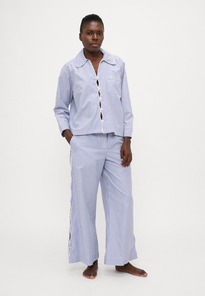 Sea FARRINGTON SLEEPWEAR SCALLOP PJ - Nattdrakt - blue/white