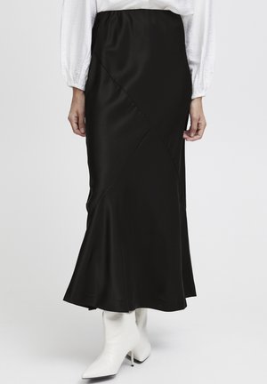 BYDOLORA - Maxi sukně - black