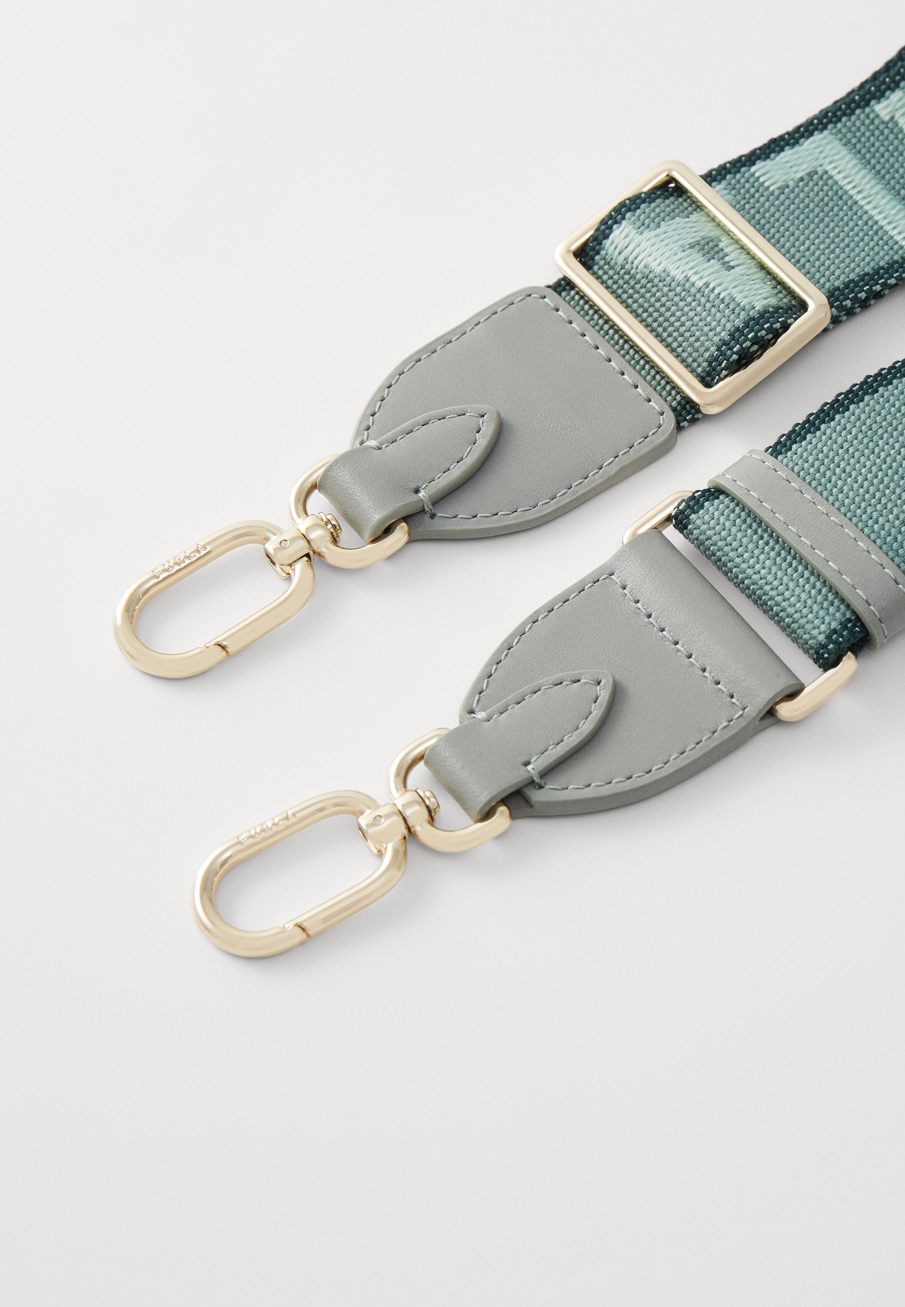 FURLA FIONA ショルダーストラップ　グリーン　Toni Agave 緑 Fiona Shoulder Strap Toni Cactus Recycled Jacquard Fabric With