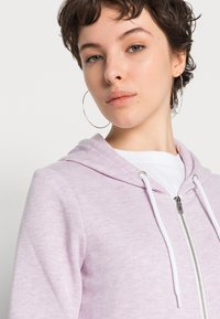 Even&Odd Camisola com fecho - mottled lilac