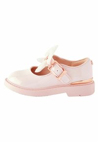 Baker by Ted Baker - PATENT MARY JANE WITH BOW  - REGULAR FIT - Zapatos de bebé - pink Imagen en miniatura 1
