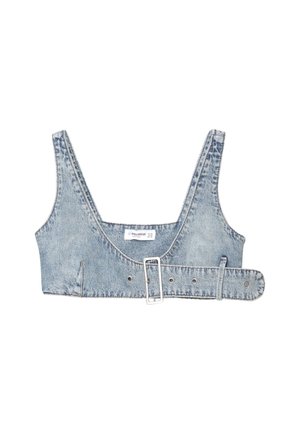 PULL&BEAR Bluză - blue denim