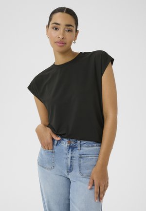 Kaffe KAMIRANDA T - Basic póló - black deep cc.