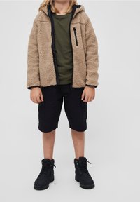 Brandit Fleecejakke - camel