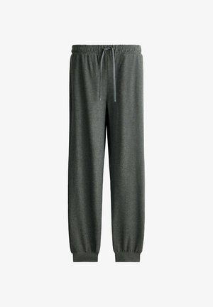 OYSHO, COMFORTLUX MID RISE MARL JOGGERS - Pantalon de survêtement - dark grey melange