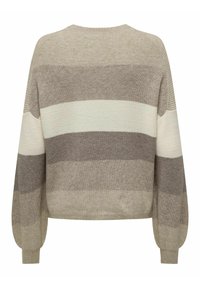 ONLY ONLATIA STRIPE - Pullover - feather gray