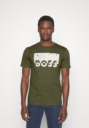 THINKING - T-shirt con stampa - open green