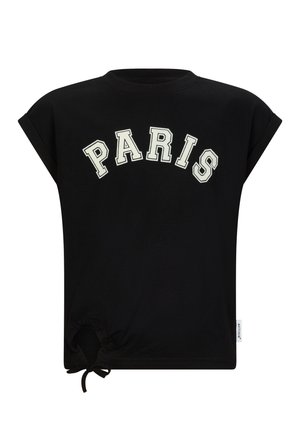 RETOUR POISSY - T-shirt imprimé - black
