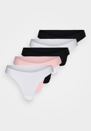 BRIEF SLIP - SEAMLESS 5 PACK - Klasični kroj - 402 - pink_001 - white_802 - black