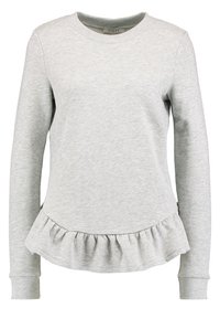 Pieces Sudadera - mottled light grey