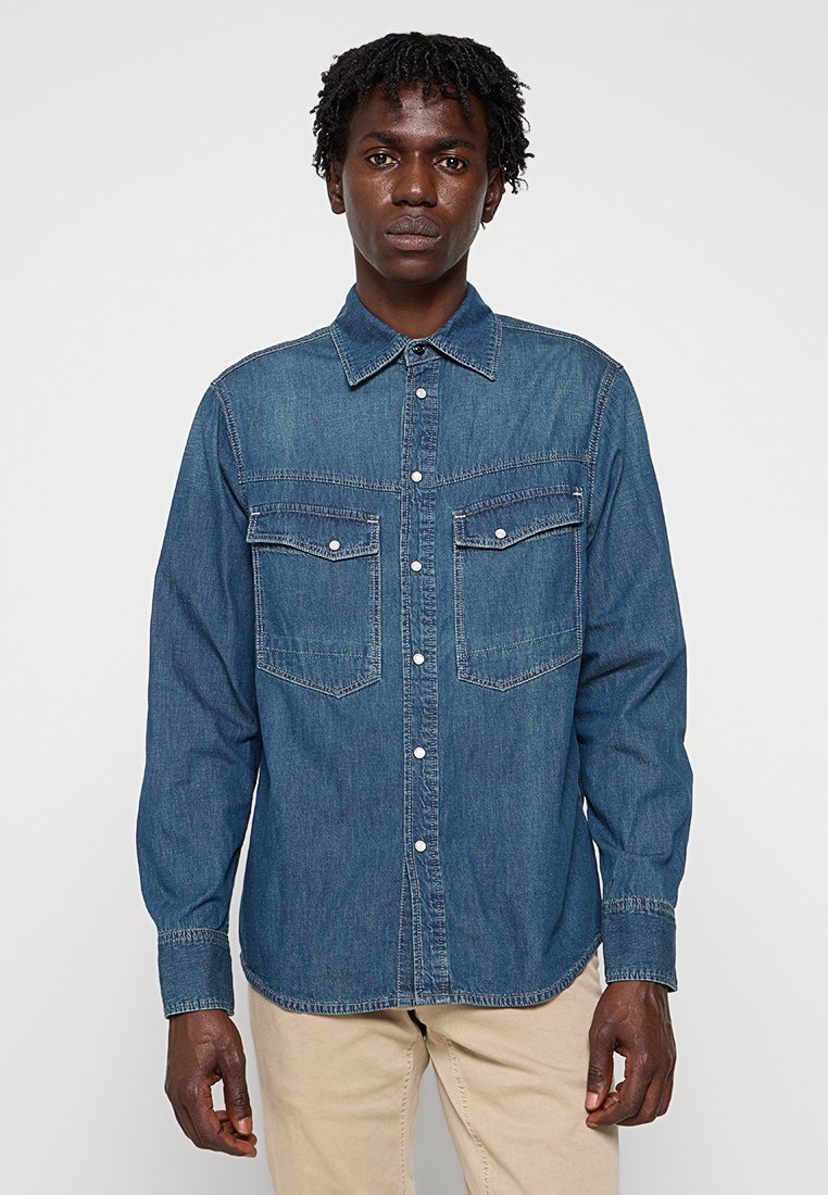 G-Star Overhemd blauwgrijs G-Star Overhemd blauwgrijs