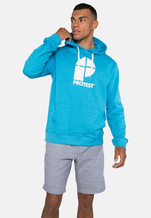 Protest Hoodie - electric blue