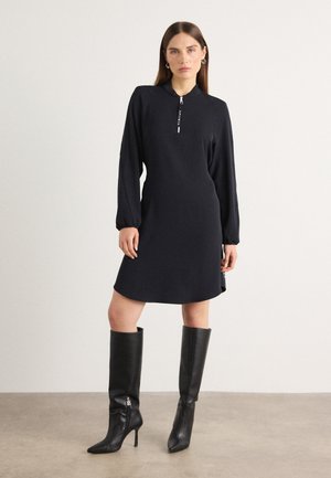 Jersey dress - black
