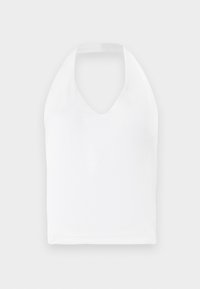 CROP HALTER - Top - fresh white