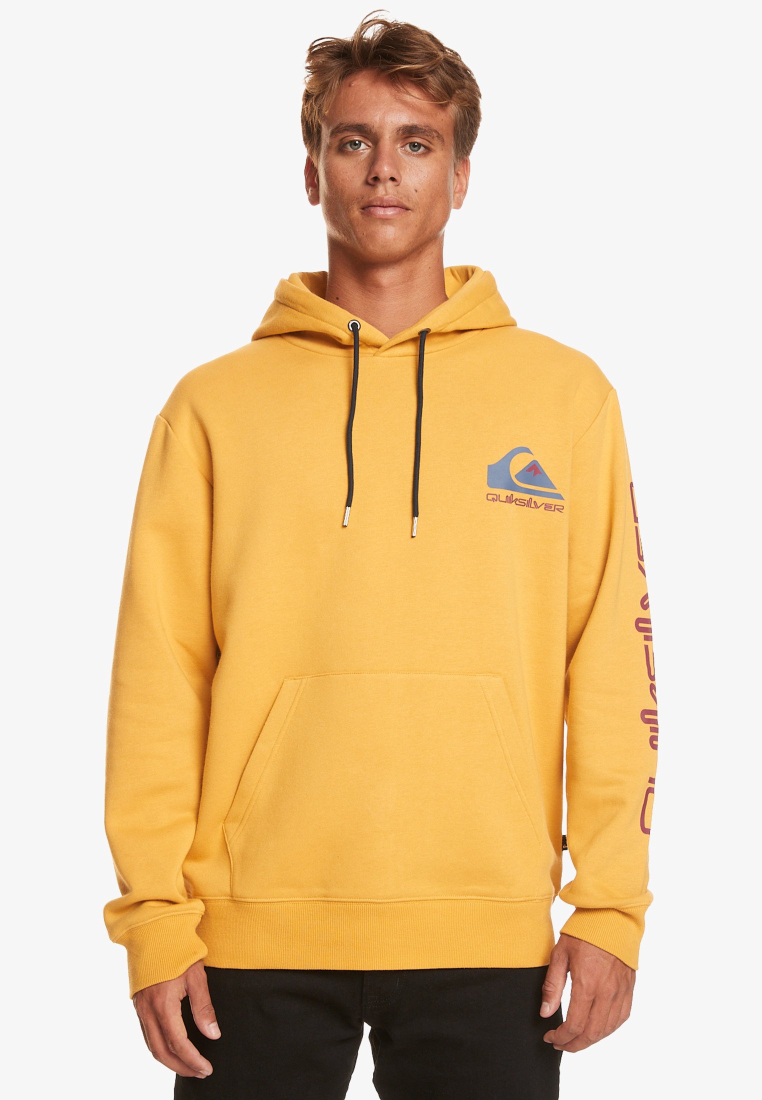 Quiksilver OMNI LOGO OTLR KVJ0 - Bluza z kapturem - yellow/żółty -  Zalando.pl