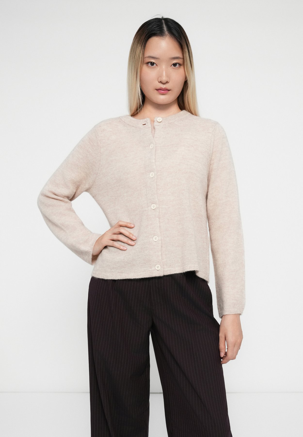 ONLCARLA PINSTRIPE WIDE PANT