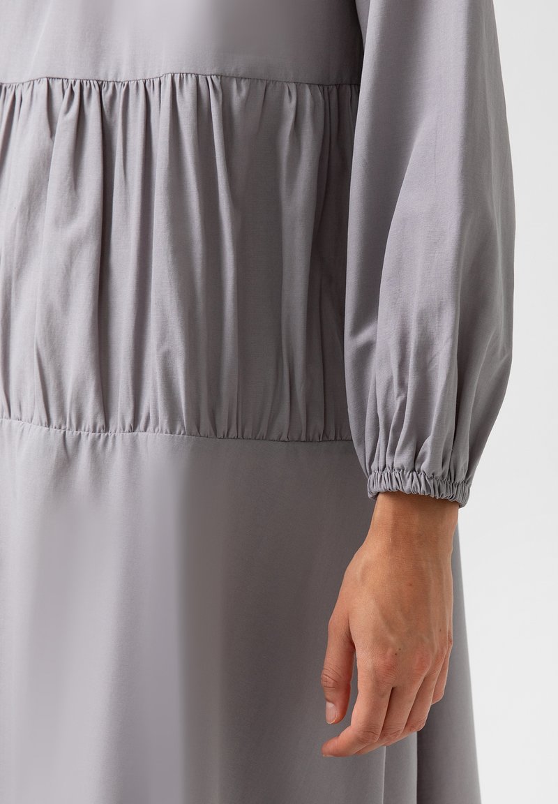 Damen Freizeitkleider | Touché Privé SHIRRED Freizeitkleid grey/grau - TZ46637 Damen Freizeitkleider | Touché Privé SHIRRED Freizeitkleid grey/grau - TZ46637
