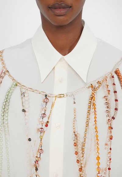 MM6 Maison Margiela Marškininė suknelė - white