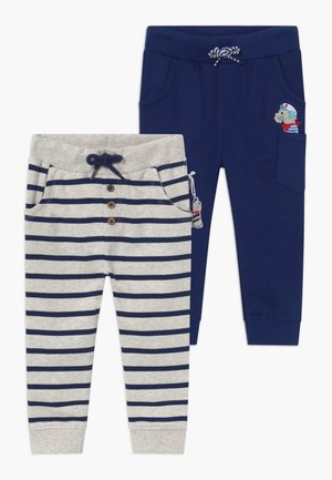 2 PACK - Trousers - dark blue