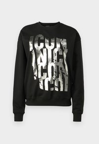 ONLY Tall ONLGWEN FOIL O-NECK - Φούτερ - black