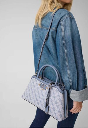 Guess, GUESS SAC À MAIN LINDSEY SLATE LOGO - Sac à main - slate logo