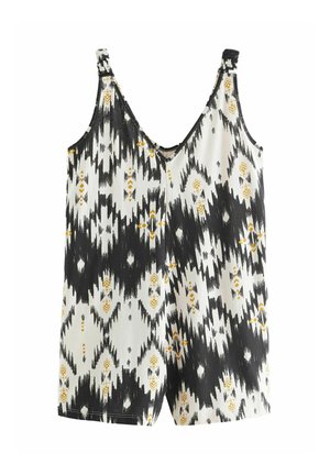 REGULAR FIT - Kombinezonas - black white print