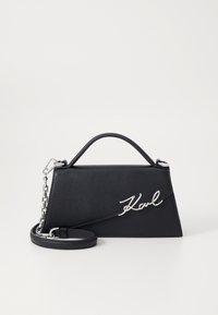 SIGNATURE SLIM CROSSBODY - Håndtasker - black/nickel
