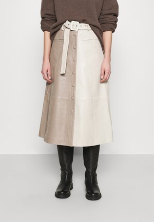 ROXANNE SKIRT - A-lijn rok - beige