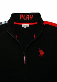 U.S. Polo Assn. Felpa con zip - black