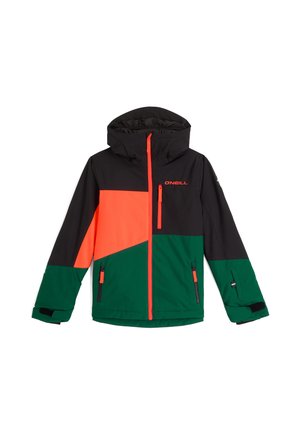 CRUZ TRIPLE - Snowboardjacke - black out colour block