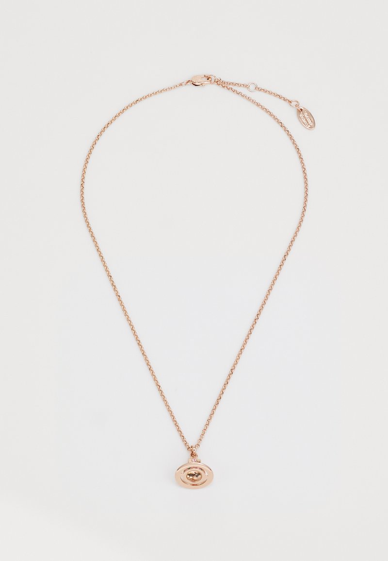 Vivienne Westwood - NEW PETITE ORB PENDANT - Kaulakoru - pink gold-coloured, Suurenna