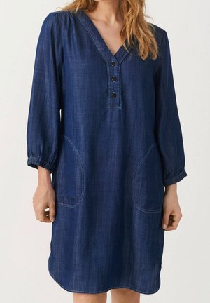 Jeanskleid - dark-blue denim