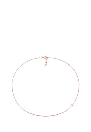 Elli CROSS BASIC - Colier - rose gold-coloured