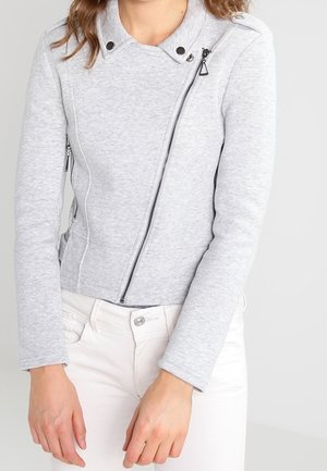 Lichte jas - mottled light grey