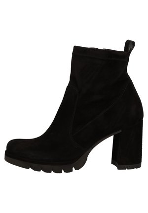 Botines de tacón - black