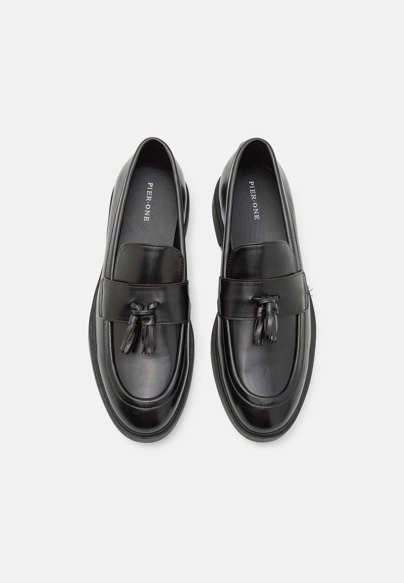 Pier One UNISEX Mocassins de ville black/noir
