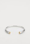 SCULPTED CUFF - Bracciale - silver-coloured/gold-coloured