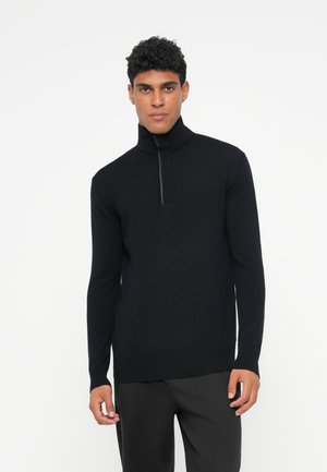 TROYER - Strickpullover - black