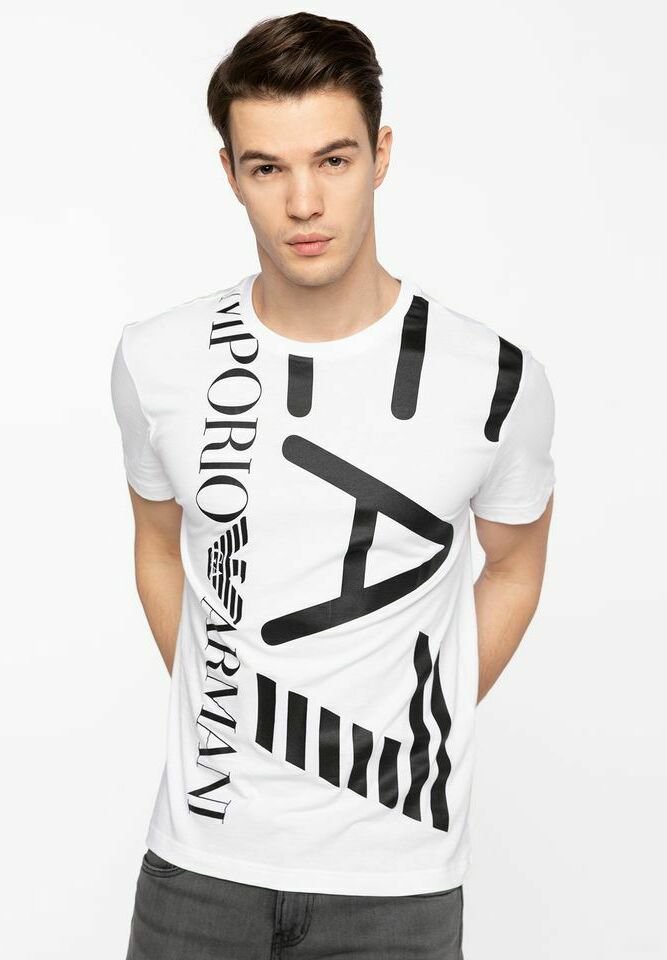Emporio Armani T-shirt con stampa - white/bianco - Zalando.it