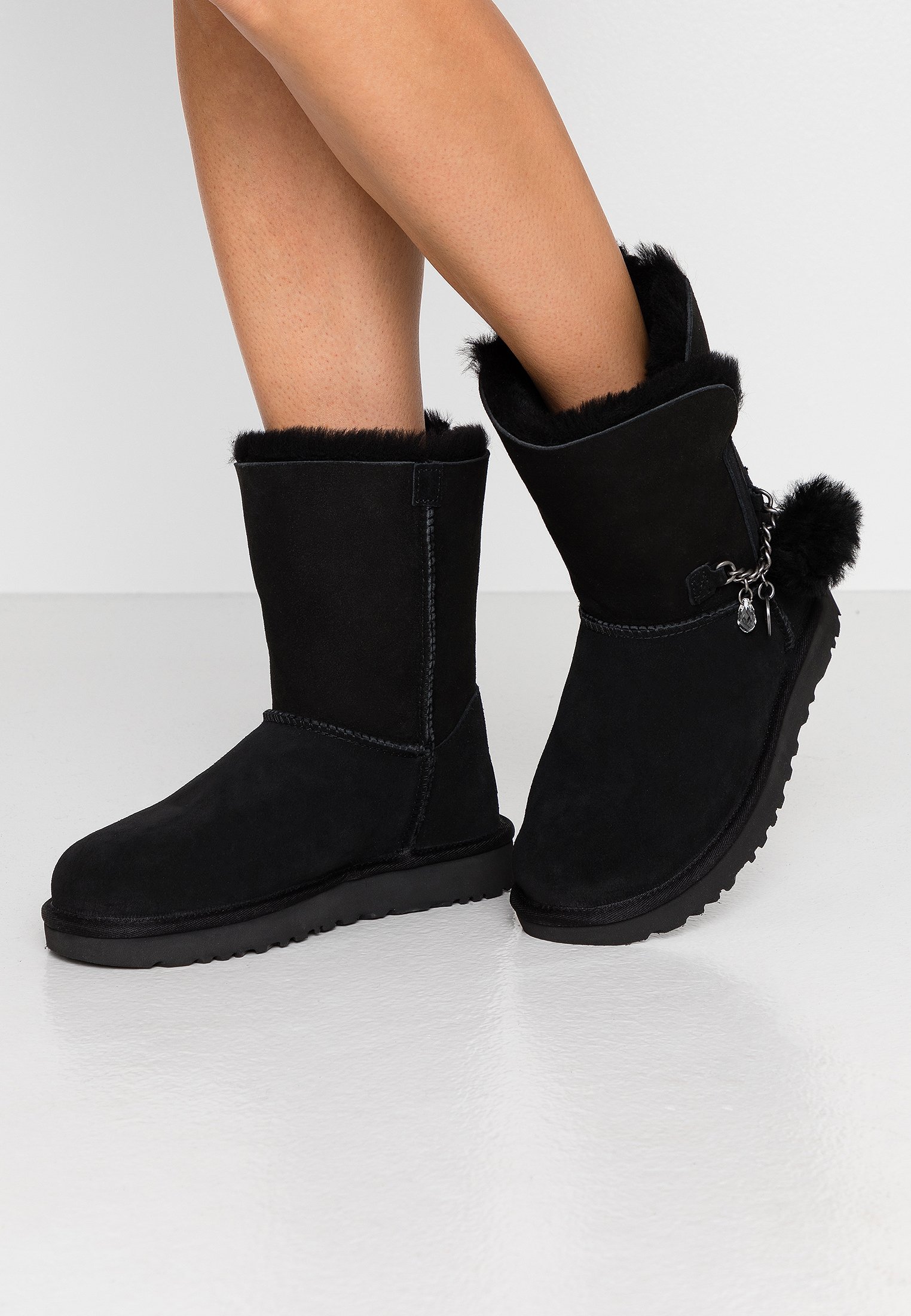 UGG CLASSIC MINI CHARMS Støvletter blacksvart Zalando.no UGG CLASSIC MINI Støvletter black Zalando.no
