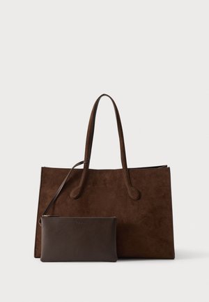 HUGO, CYMBELINE  - Чанта за пазаруване - dark brown
