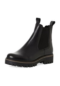 Tamaris ELEGANTE MIT REMOVABLE SOCK - Botines bajos - black leather