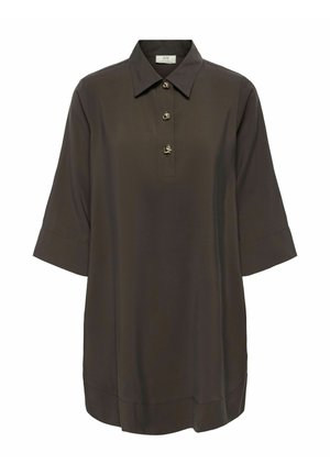 JDY, DRESS JDYMOLLY SHORT DRESS - Robe chemise - mulch