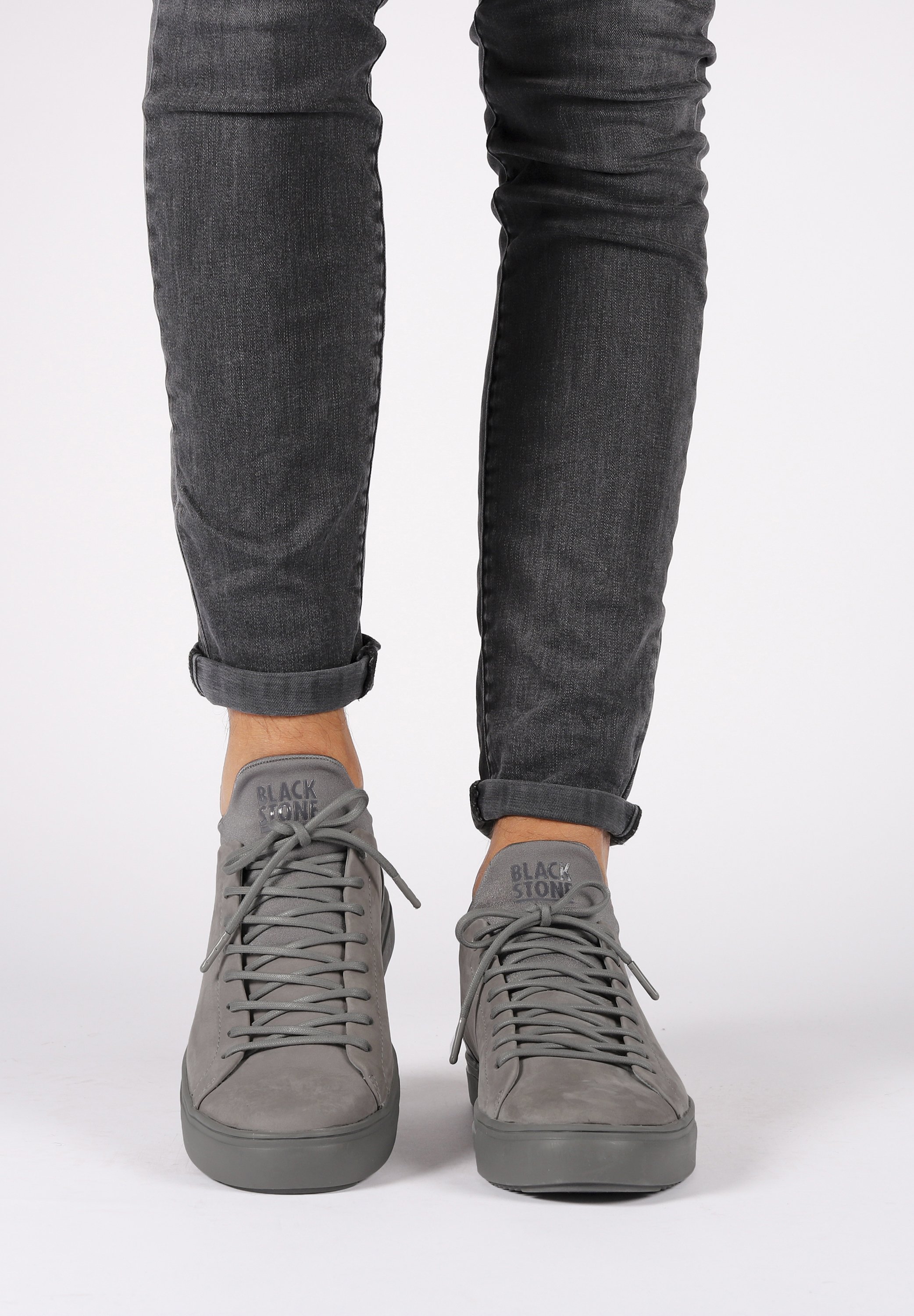 Blackstone Dames Sneakers Wit led laag sneaker | Van den Assem