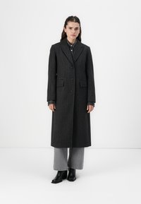 Selected Femme SLFALLY BLEND COAT - Klassisk kappa / rock - dark grey