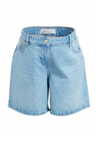 REGULAR FIT - MATERNITY - Denimshorts - mid blue