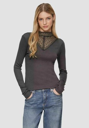 Langarmshirt - grau